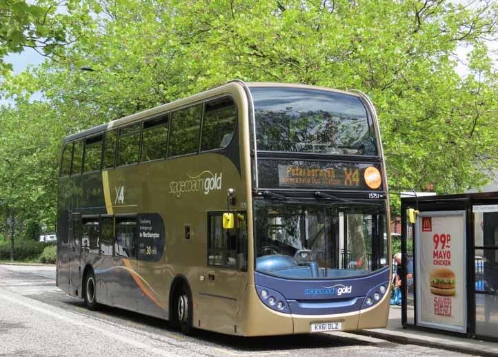 Stagecoach East Gold Scania N230UD ADL Enviro400 15751